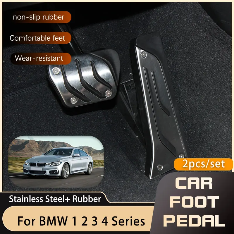 

RHD Car For BMW 1 2 3 4 Series F20 F21 F22 F23 F30 F31 F34 F35 F32 F33 F36 Accelerator Gas Brake Clutch Foot Rest Pedal AT MT