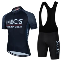 2022 ineos cycling clothing summer bike outfit racing bicycle mens jersey set pro team mtb 19d bib shorts sportswear clothes