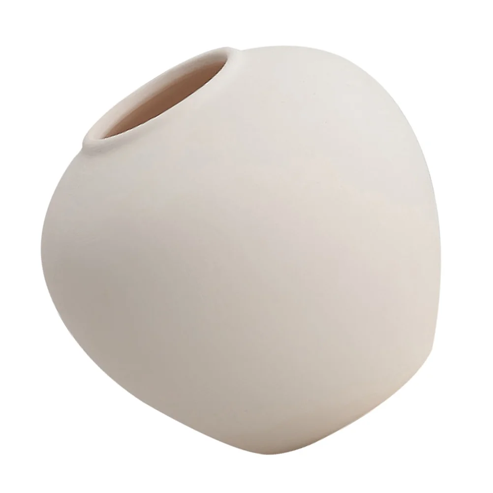 

Vase Ceramic Flower Decor Vases White Floral Modern Bud Room Table Porcelainpottery Holder Decorativecontainer Minimalist Bottle