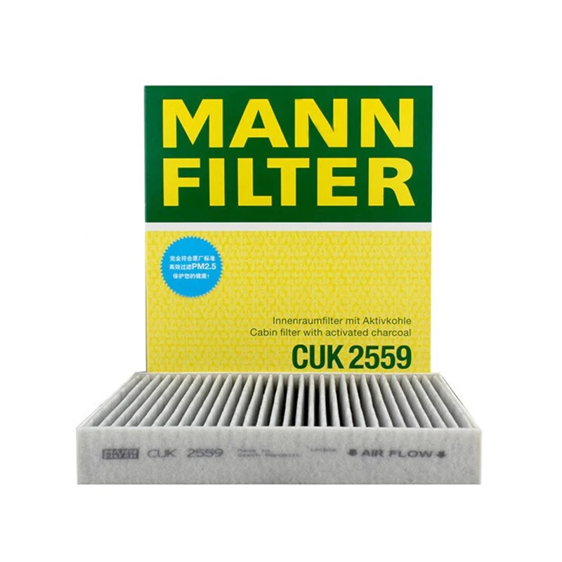 

MANN FILTER CU2559/CUK2559 Cabin Filter For FORD Mondeo IV 1.8 2.0 2.5 3M5J-18D543-BA 1585224 1315686 5M5H18D543AA 3M5J18D543BA