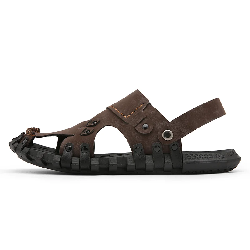 Men Clogs Sandals Summer Outdoor SlippersBeach Aqua Shoes Men Slip On Garden Sandals Casual Shoes Water Shoes Quick-Drying