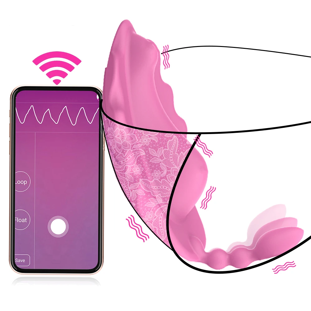 Портативный Женский фаллоимитатор-бабочка для мастурбации вибраторы женщин