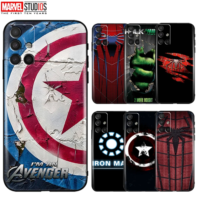 

Marvel Avengers Logo Phone Case For Samsung Galaxy M51 Carcasa Silicone Cover Funda Soft TPU Back