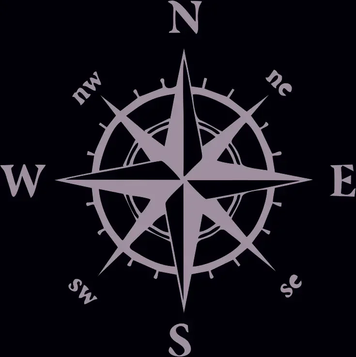 

Наклейка на автомобиль компаса Jpct. Аксессуары для мотоциклов, наклейки на бампер, внешнее украшение, водонепроницаемые, царапины на крышку. ПВХ