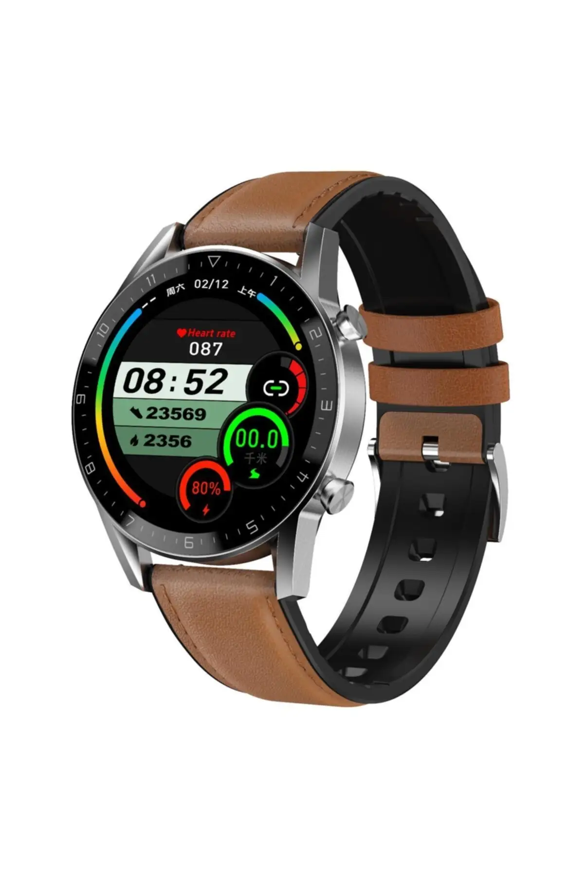 Смарт-часы Zeus D95 с водонепроницаемым кожаным шнуром