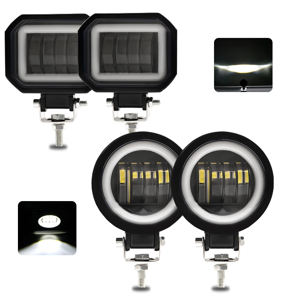 40 Вт 30 20 яркая квадратная/круглая фара для Arctic V2+ V3+ арктические противотуманные