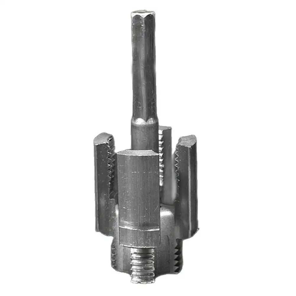 

DN15 DN20 Инструмент для нарезания резьбы для труб Шестигранный хвостовик Внутренние внешние резьбы 1/2 и 3/4 Водопроводные трубы PPR ПВХ MPP Марганцевая сталь Съемный