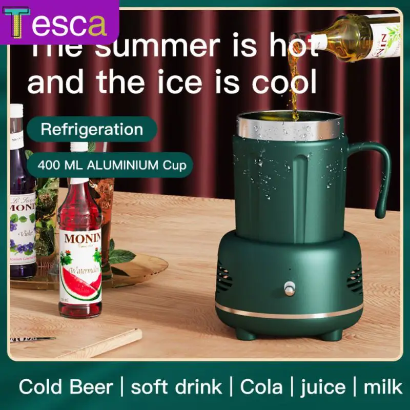 

Easy Setting Up Refrigeration And Insulation Cold Drink Machine Portable Cooling Cup Usb Charging Thermos Cup Cup