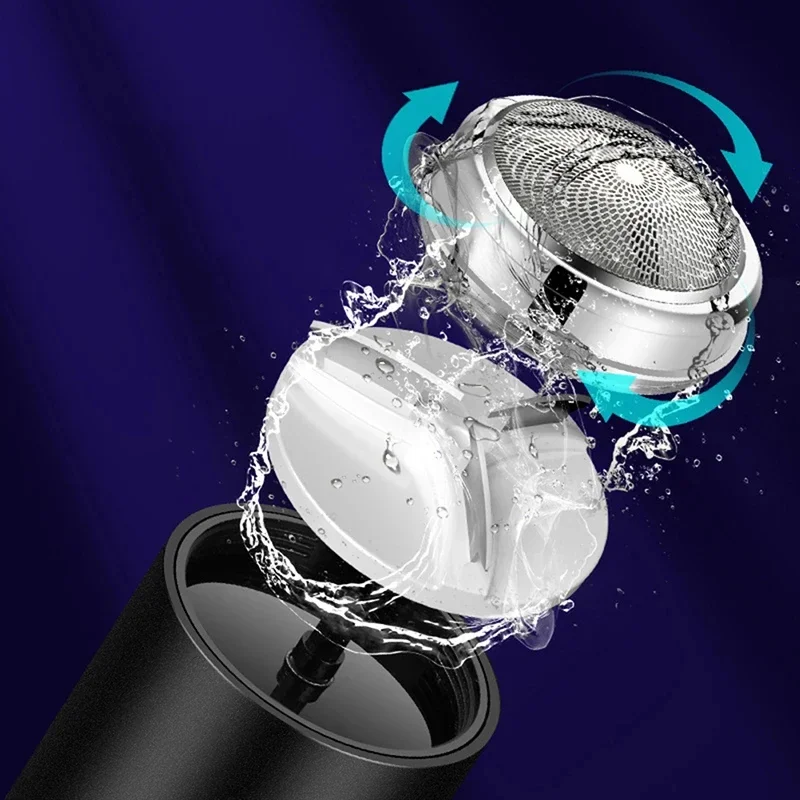 Xiaomi Mijia USB перезаряжаемая Водонепроницаемая мини-электробритва без повреждения