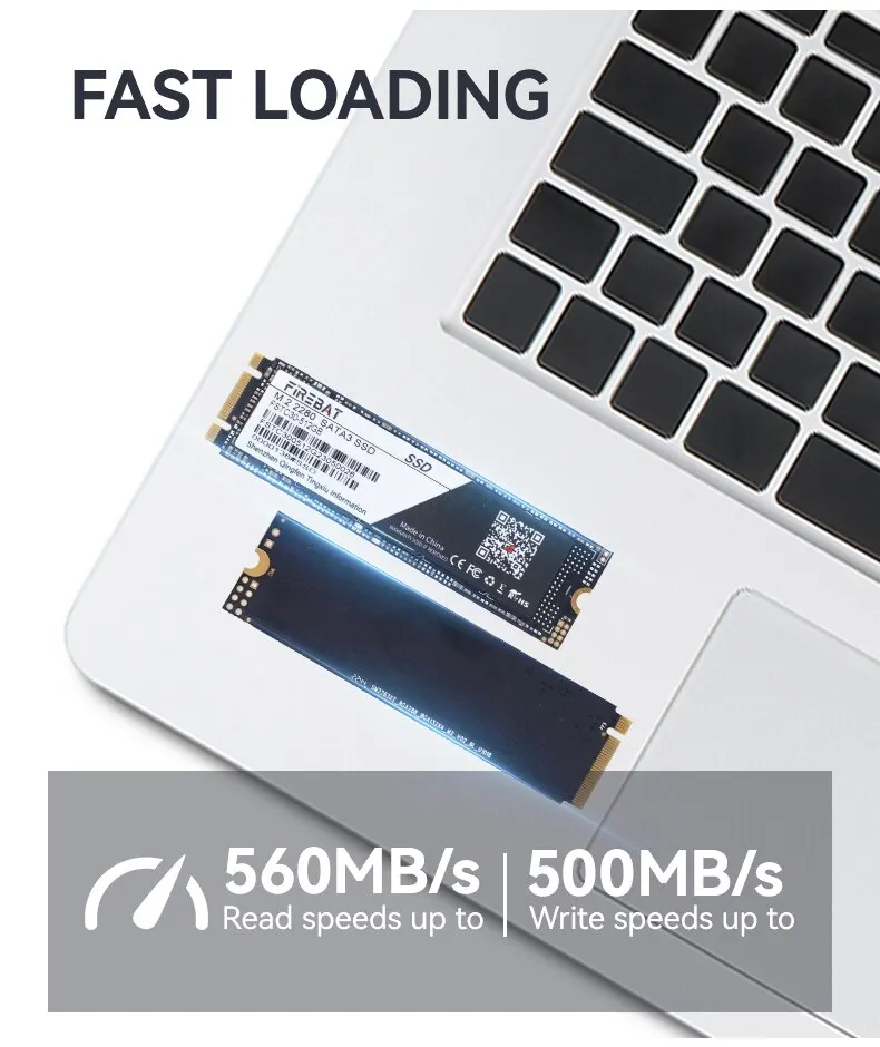 FIREBAT M2 SSD Внутренний Твердотельный Накопитель SATA NGFF 2280 — Доступен В 64 ГБ 128 256 512