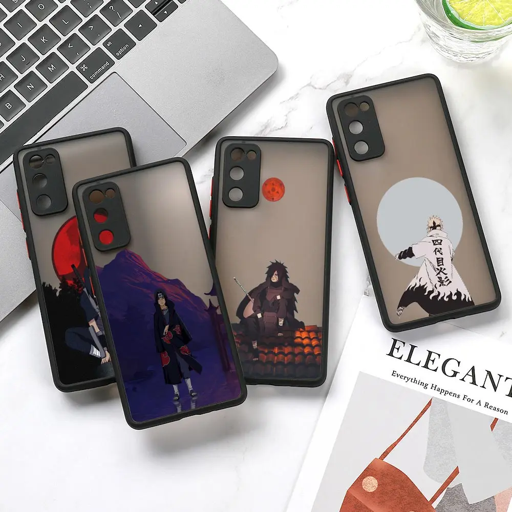 

Japan Ninja Cases For Samsung Galaxy A52 Coque A52S A72 A53 A73 A71 A13 A32 A33 Matte Covers U-Uchiha-Madara-Hatake-Itachi Anime