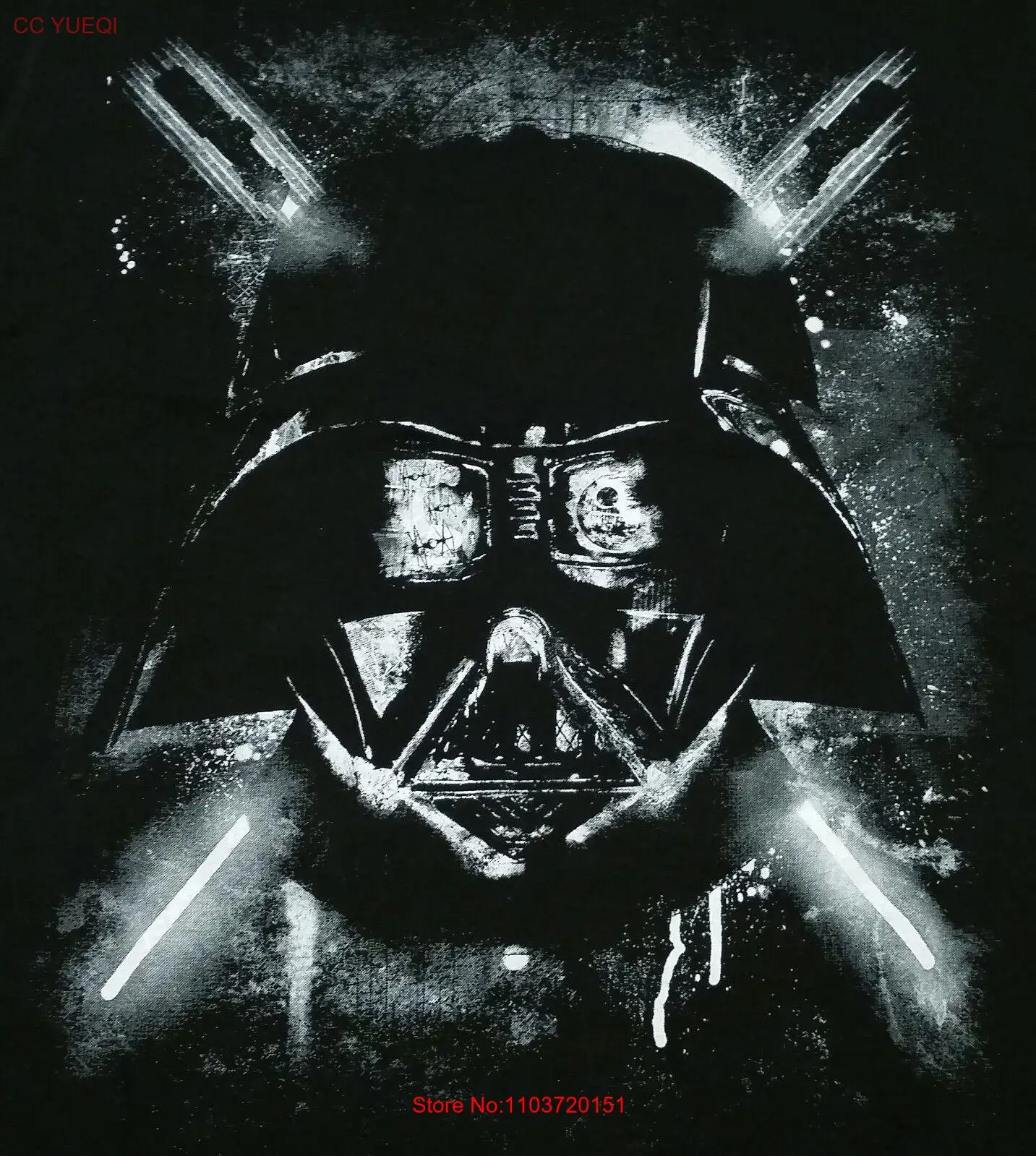 Карикатура Sith Lord Мужская маленькая рубашка Teevillain