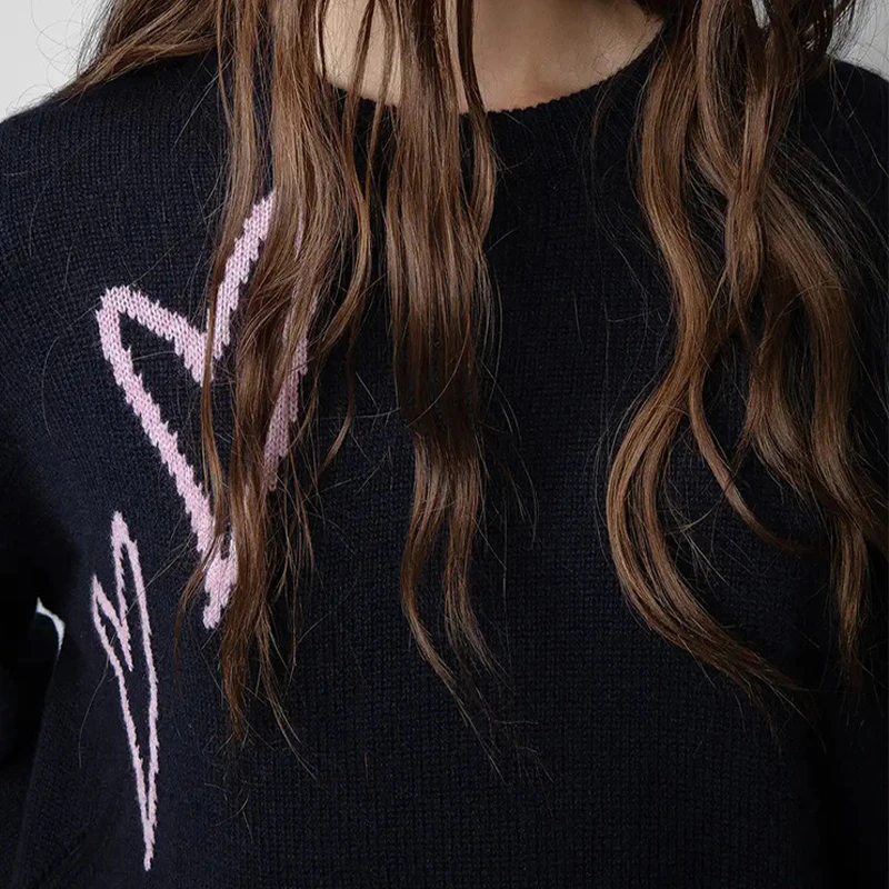 Zadig женский свободный зимний свитер из 100% кашемира новый модный пуловер с