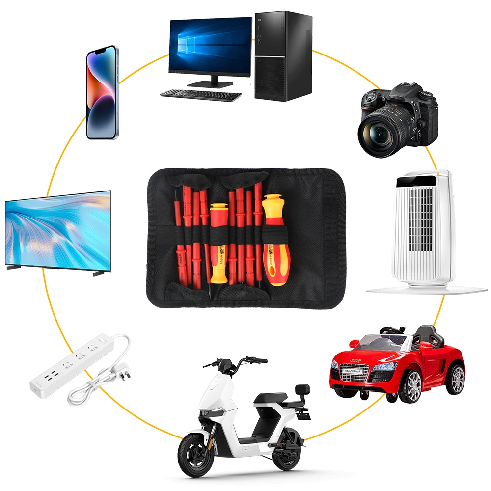 Набор отверток со сменными лезвиями для домашнего и профессионального