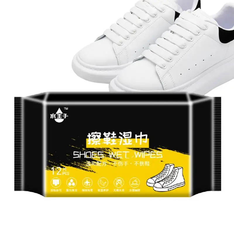 

Quick Wipes Multipurposes Shoe Cleaning Wet Clothes Portable Sneaker Disposable Cleaning Wipes Casual Shoes Stain Dirt Remover