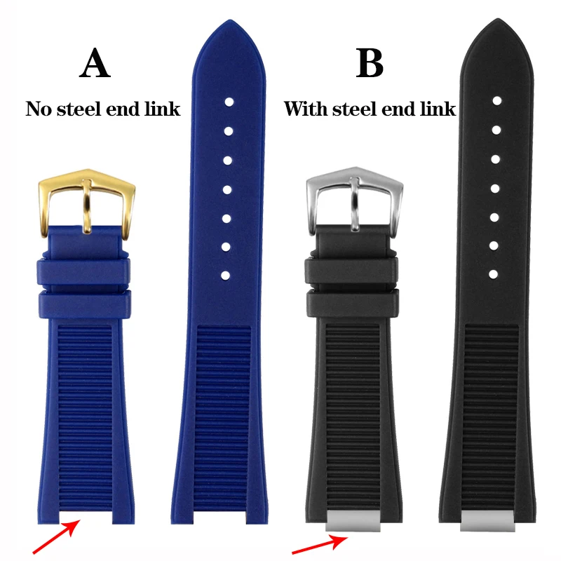 Quality Silicone Watchband For Pa-tek Philippe Sport Elegant Nautilus Series 5711/5712/5980 Waterproof Watch Strap Bracelet Male