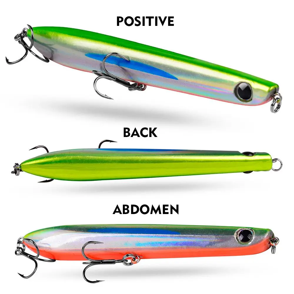 16 г 130 мм ABS рыболовная наживка Поппер плавающая бионическая жесткая приманка