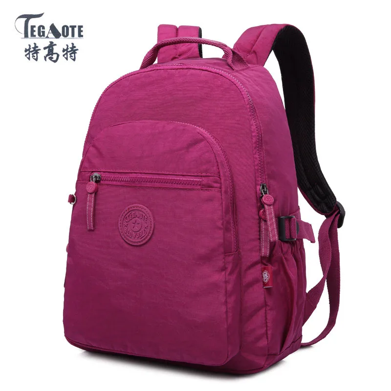 

TEGAOTE Women Backpack for Teenage Girls brand Nylon Backpacks Mochila Feminina Female Travel Bagpack Schoolbag women bag