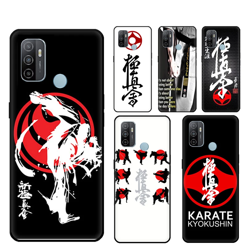 Чехол Oyama Kyokushin Karate для Oppo A98 A78 A79 A18 A38 A58 A40 A60 A80 A16 A76 A96 A15 A74 A94 A54 A17 A77 Cover