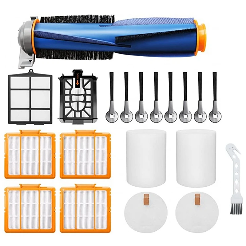 

SANQ, набор запасных частей для Shark AV2501AE/AV2502AE, детали для робота, щетка, фильтр НЕРА, основной фильтр