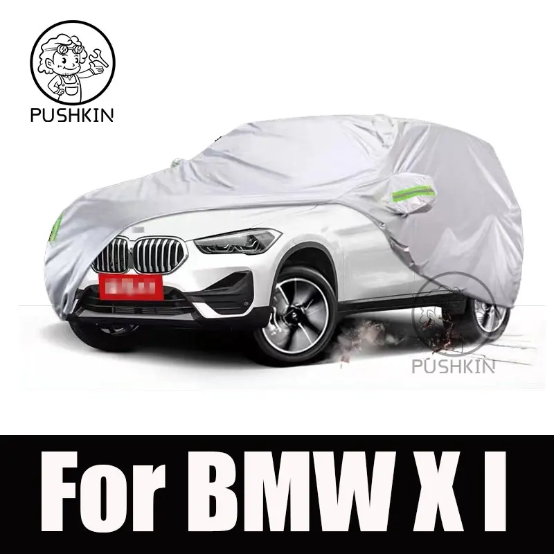 For BMW X1 2018 2019 2020 2021 2022 Car Cover Outdoor Anti-UV Sun Rain Snow Frost Dust Protector SUV Cover Windproof Accessories