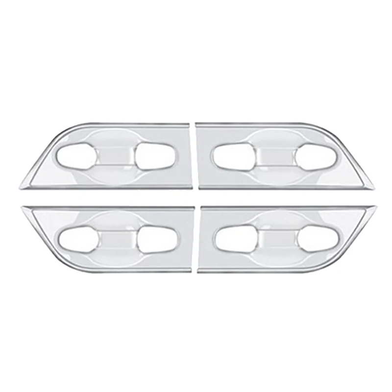 Для Toyota Alphard 2015-2020 серебристая внешняя дверная ручка чаша крышка чаши полость