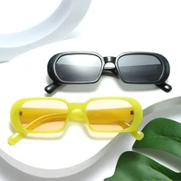 2022 fashion rectangle womens sunglasses mirror brand designer vintage small frame sun glasses cool ladies square oculos de sol