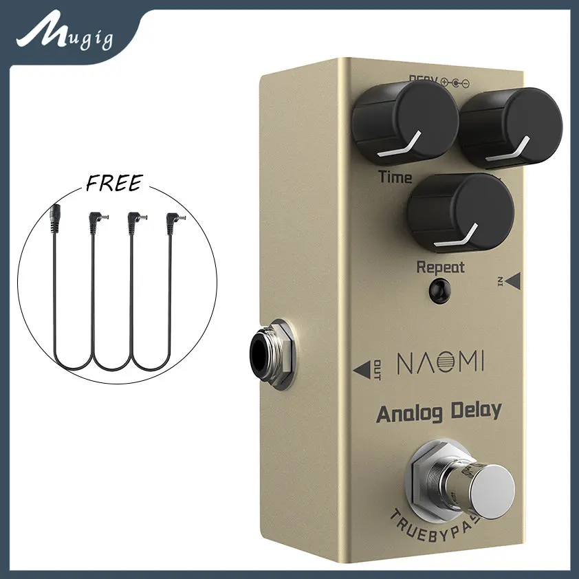 

Mugig Analog Delay Electric Guitar Effect Pedal Effect Mini Delay Pedal With Free 1 To 3 Daisy Chain Effect Pedal Delay Pedal