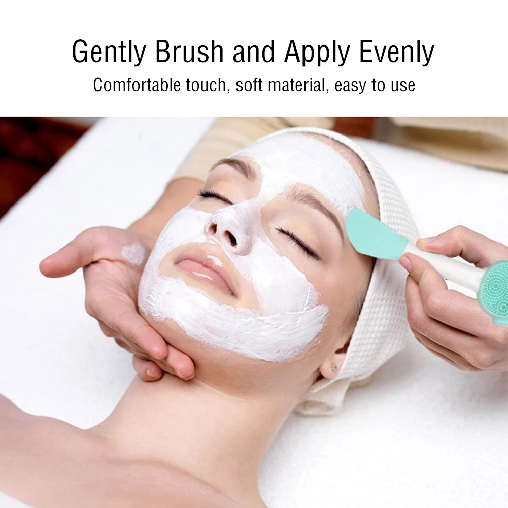 Силиконовая щетка для ухода за кожей лица средство удаления макияжа