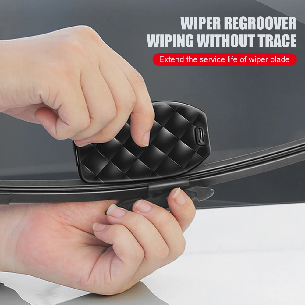 

Car Windshield Wiper Repair Tool Wiper Blade Refurbish Restorer Regroover Windscreen Wiper Repair Tool Windshield Blade Cutter
