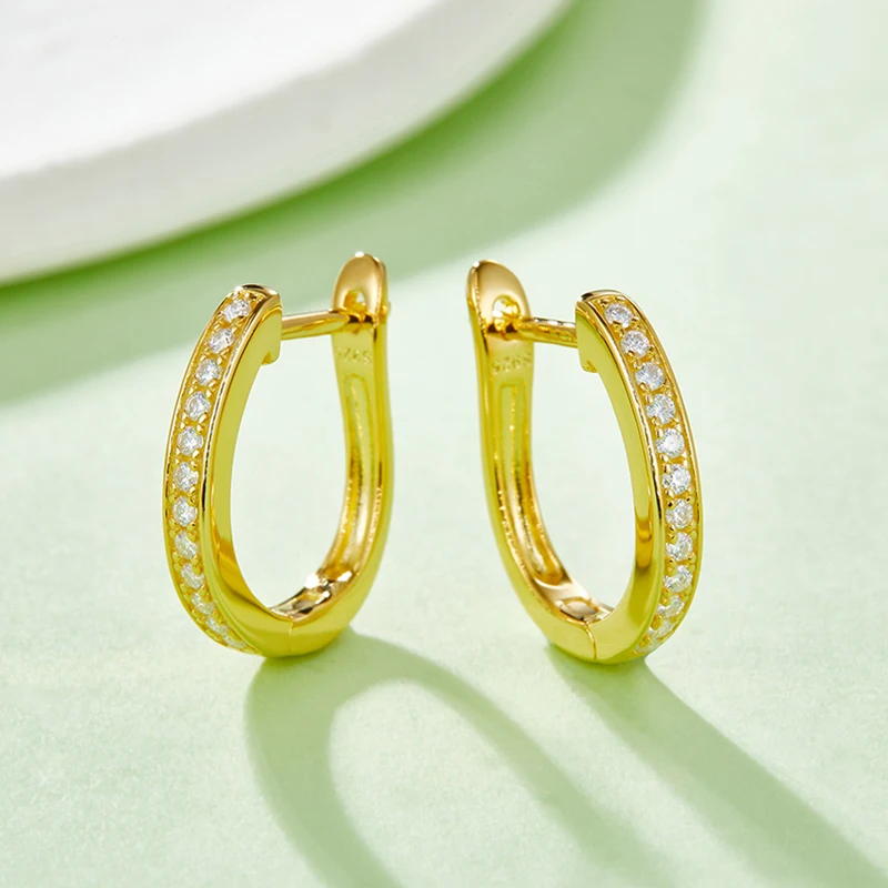 SGARIT ювелирные изделия S925 серебро 0.2CT VVS1D Муассанит Бриллиант женские