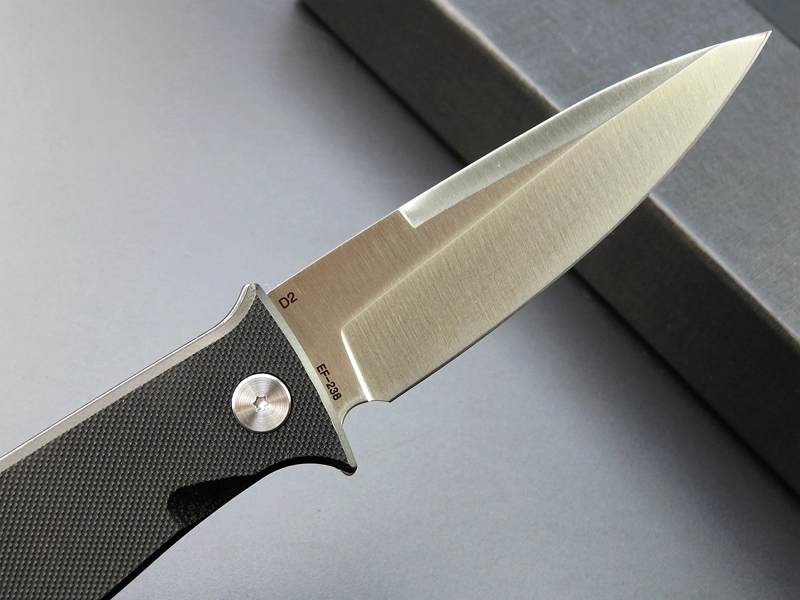 Новый карманный нож Eafengrow EF238 D2 стальное лезвие + ручка G10 для выживания в кемпинге
