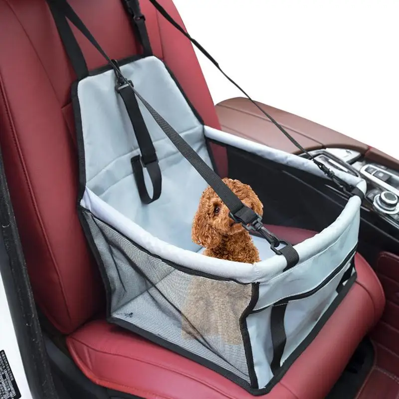 

Car Seat For Dogs Cat Carrier For Travel With Breathable Mesh Car Seat 2 Small Dogs Dog Car Back Seats Travel Bed Dog Seat