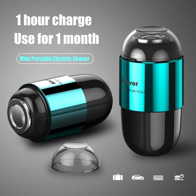 

New T001 Magnetic Electric Shaver Mini Small Men's Shaver Portable Travel Beard Knife