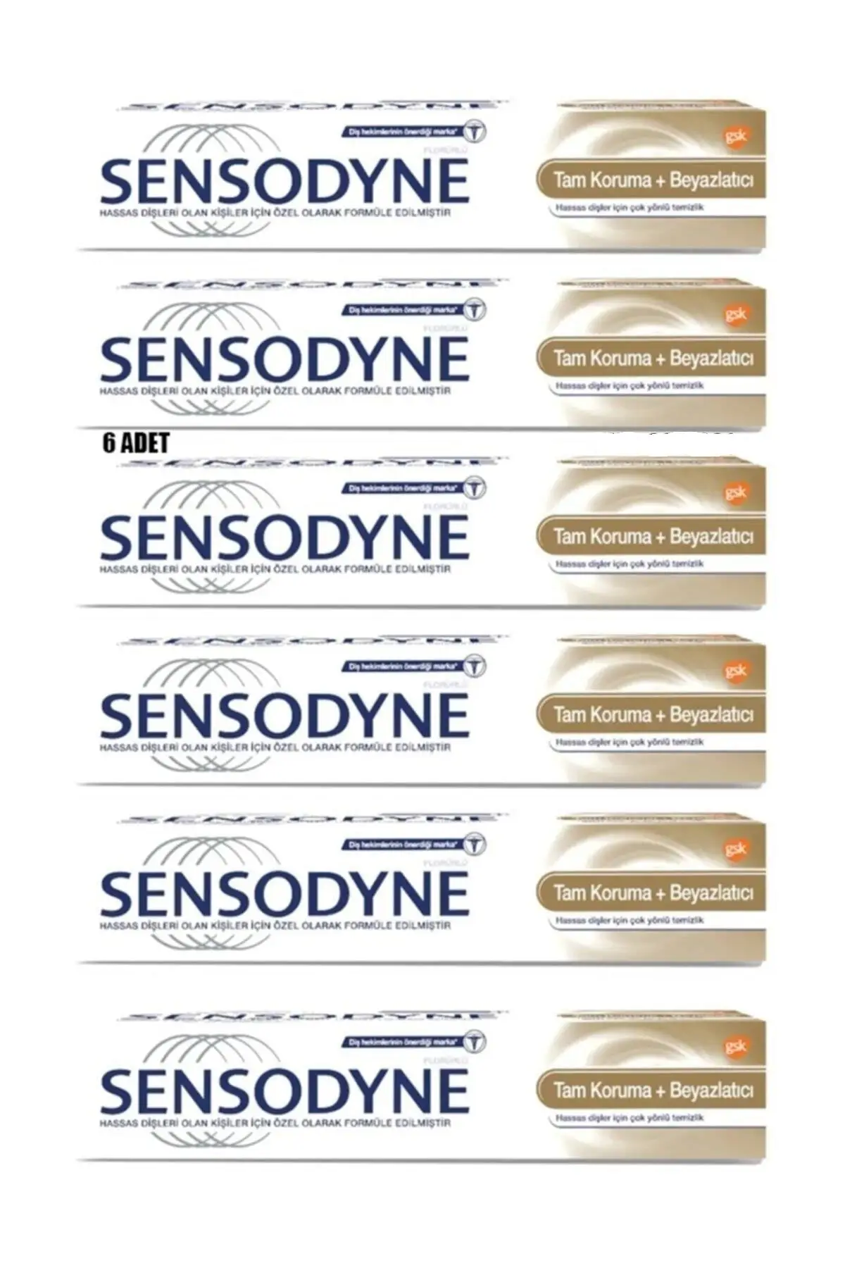 

Full Protection And Whitening For Sensitive Teeth 50ml 6 Pieces