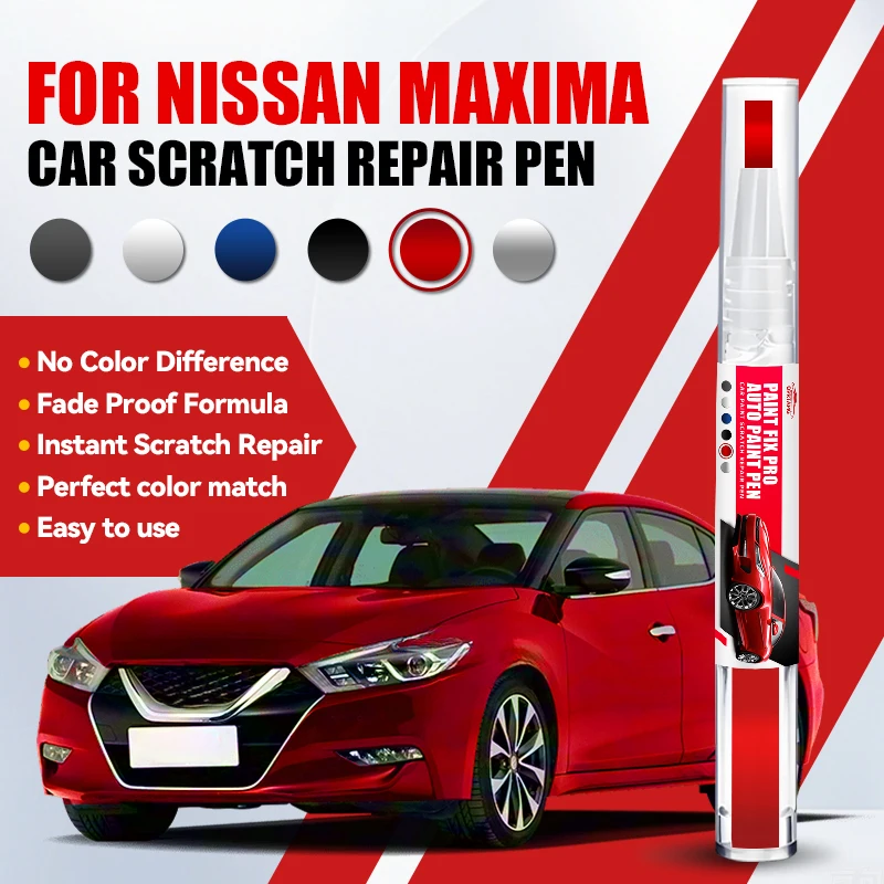 Фото Ручка-корректор для ремонта автомобильной краски Nissan Altima/Maxima, средство для удаления царапин, аксессуары для авто, DIY, цвета: серебристый K23, белый KCL, черный QAB, B20 №1