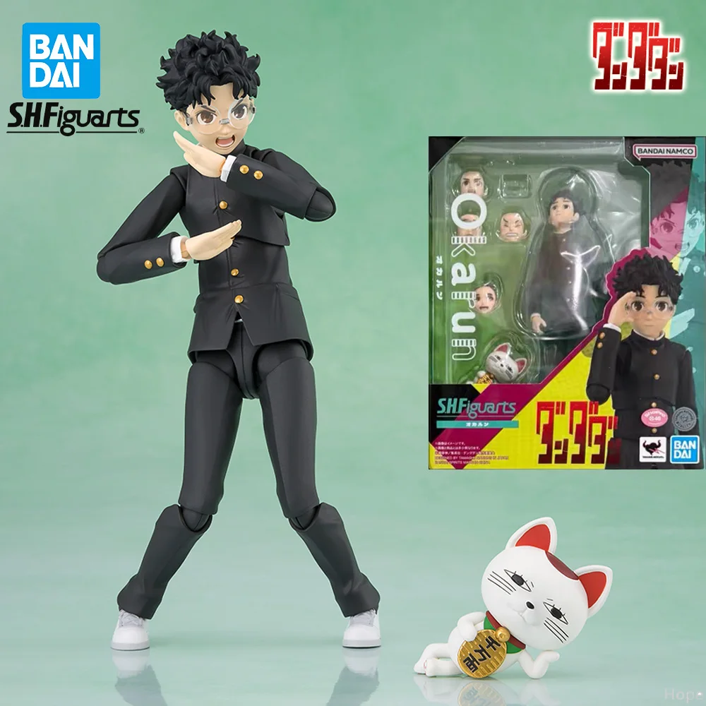 Фото Подлинная фигурка BANDAI SHFiguarts DAN DA DAN Okarun, аниме, экшн-модель игрушки №1
