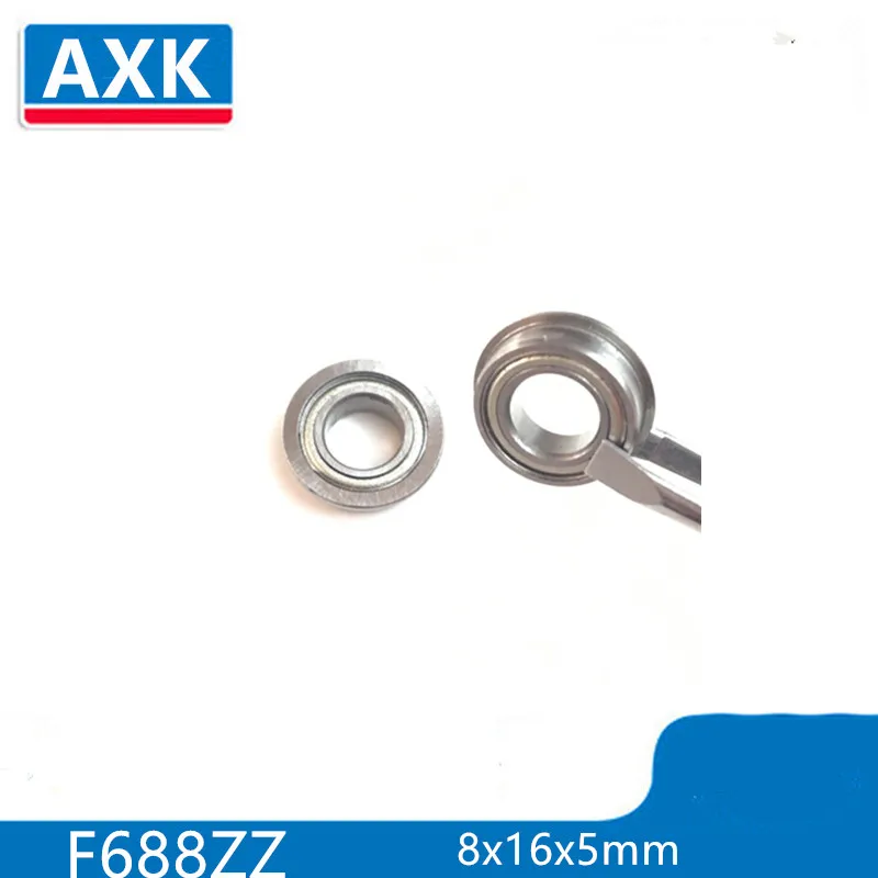 

F688ZZ F688-2Z flange ball bearings F688ZZ 8*16*5MM free shipping