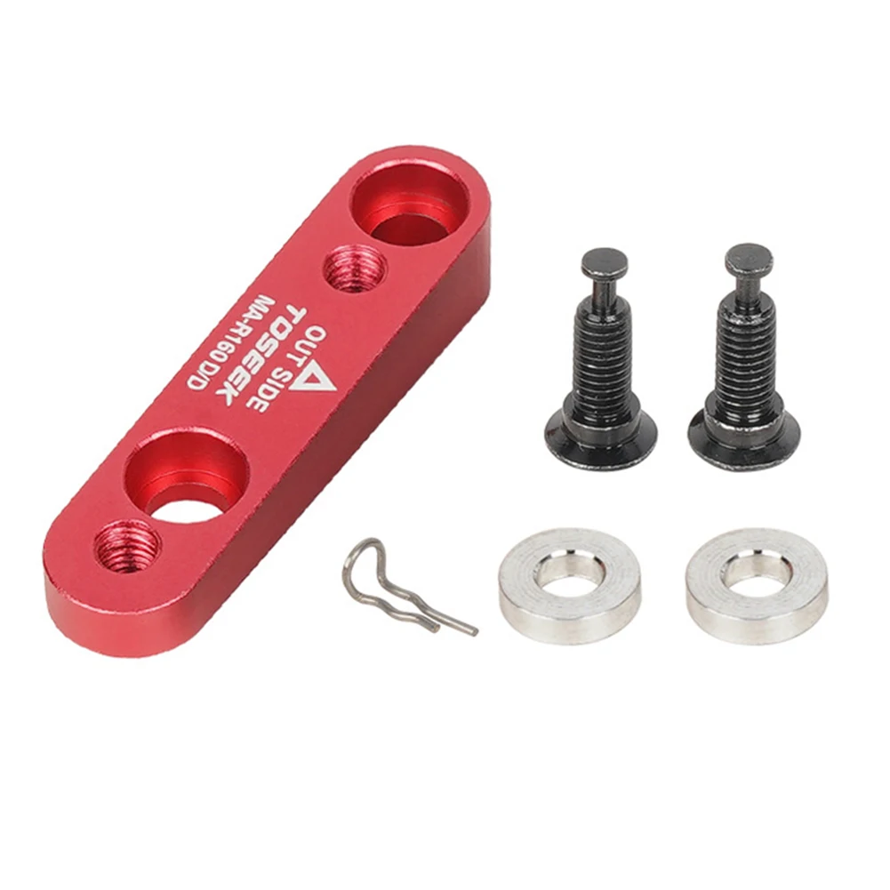 

Road Car Flat Mount Disc Brake Aluminum Alloy Conversion-seat 140 To 160mm Brake Post Mount Caliper Flat Mount Adapter