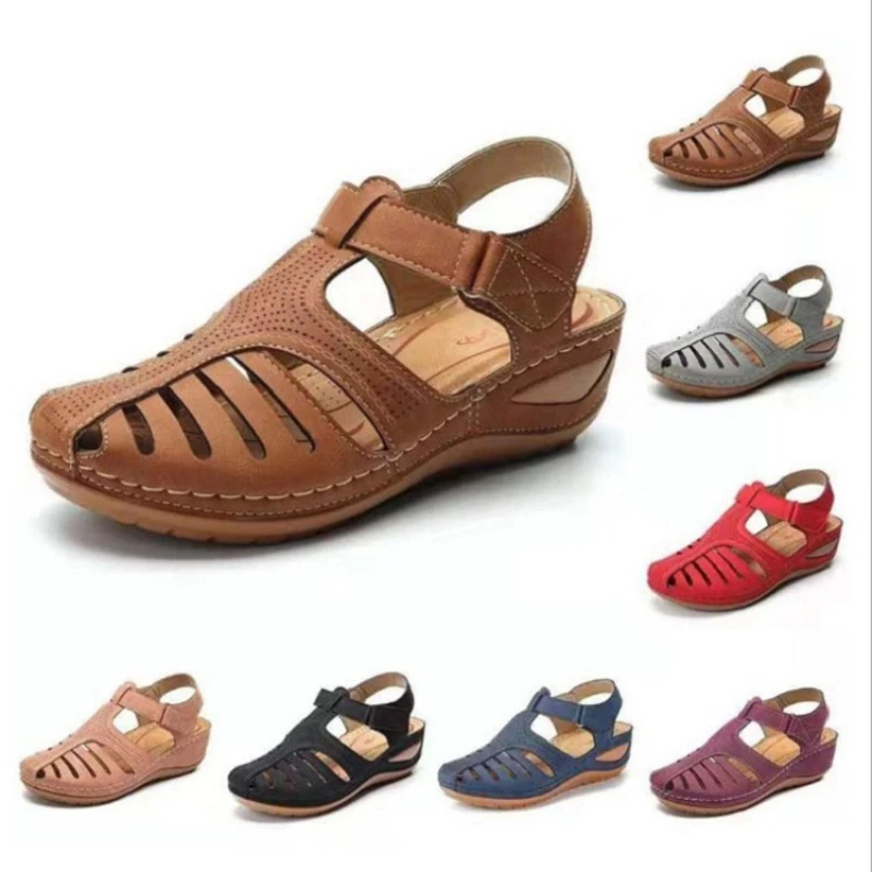 

Classics Women Sandals New Summer Shoes Woman Plus Size Heels Sandals for Wedges Chaussure Femme Casual Gladiator Platform Shoes