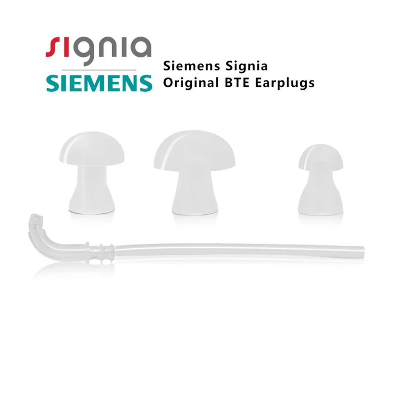 

Hearing Aid Earplugs Accessory Siemens Signia Vibe Resound Original BTE Earplugs Ear dome Come with S L M size kit