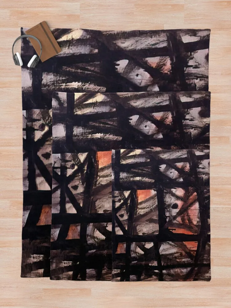 Adolph Gottlieb плед тонкие винтажные одеяла для дивана пушистые