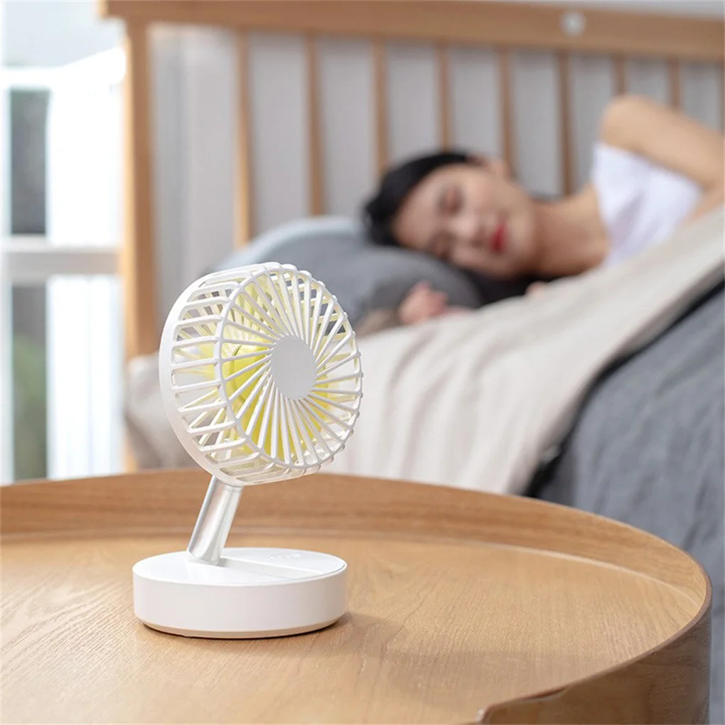 

Electric Tabletop Fan 3 Gears Adjustable Summer Portable Fans Air Cooling Supply for Bedroom Living Room Office