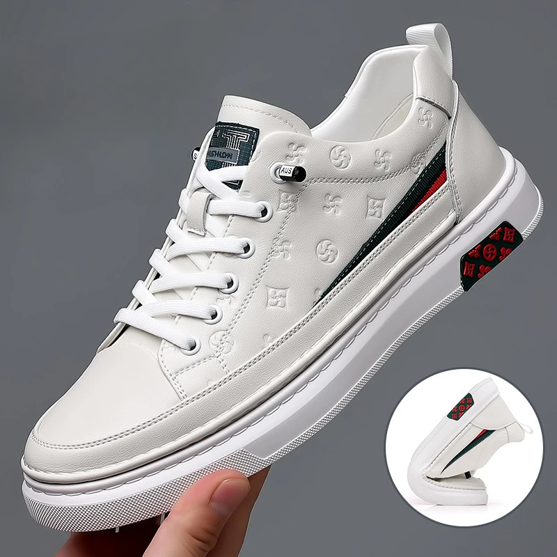 

Men's Leather Shoes Designer Athletic Tennis Shoes Men's Casual Shoes Luxury Brand Men's Vulcanized Shoes