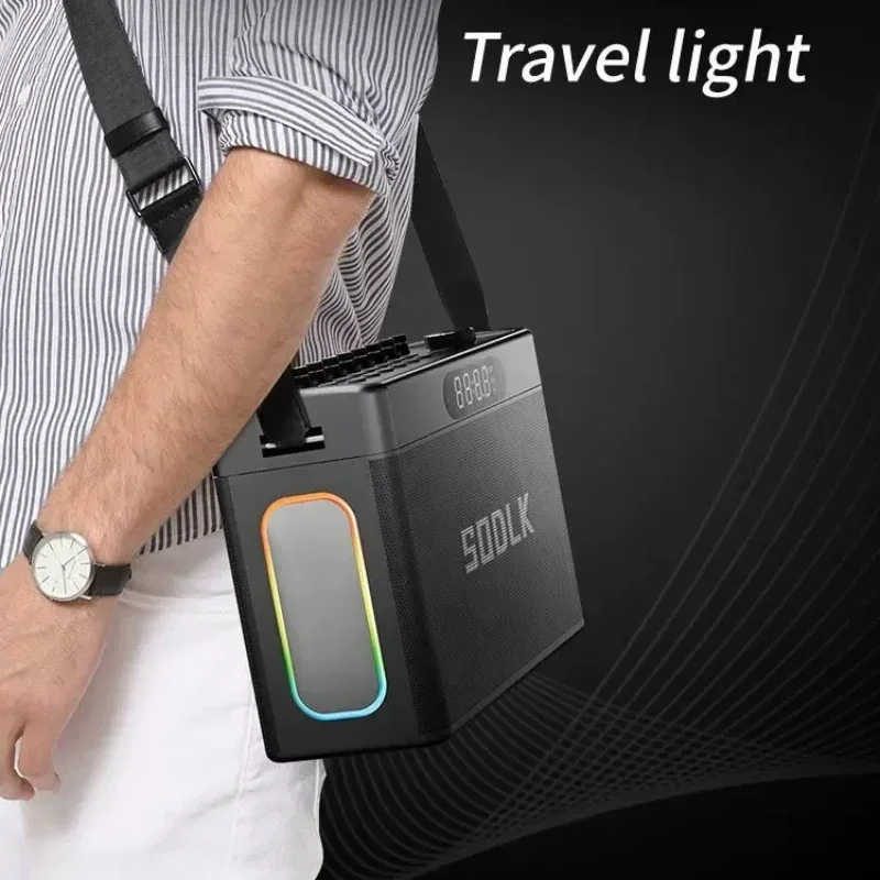 Инструментальный динамик SODLK 300 Вт с звуковыми эффектами Bluetooth HIFI 5,3 для домашнего обучения, караоке, система активации одним щелчком мыши (art.: 3920d1fa02fe4) - 3920d1fa02fe4