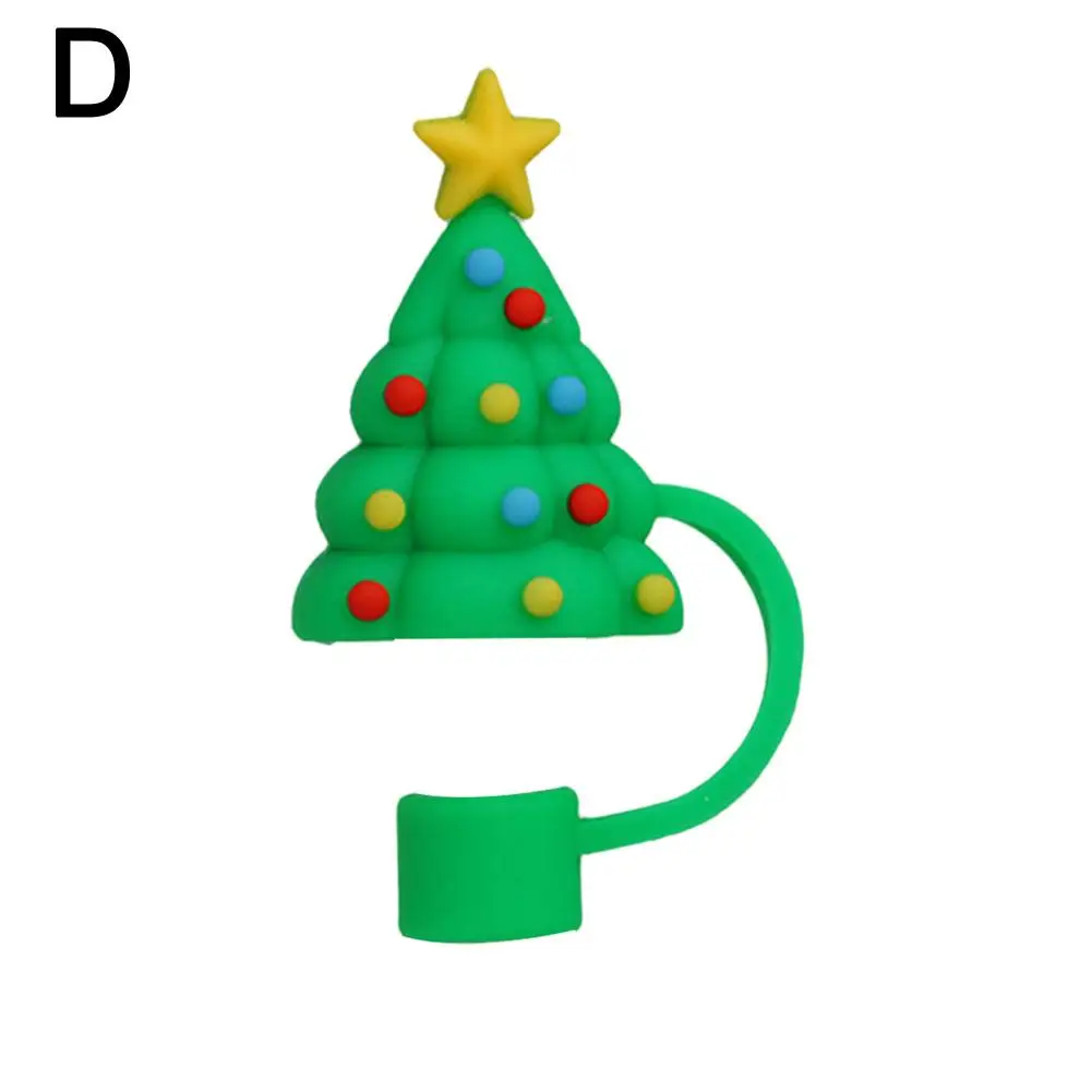 Рождественская соломенная крышка 10 мм пыленепроницаемая многоразовая для