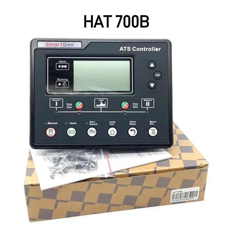Фото Контроллер HAT700B ATS Smartgen HAT700, интеллектуальный модуль управления двойным питанием, контроллер генератора HAT530N HAT520N №2