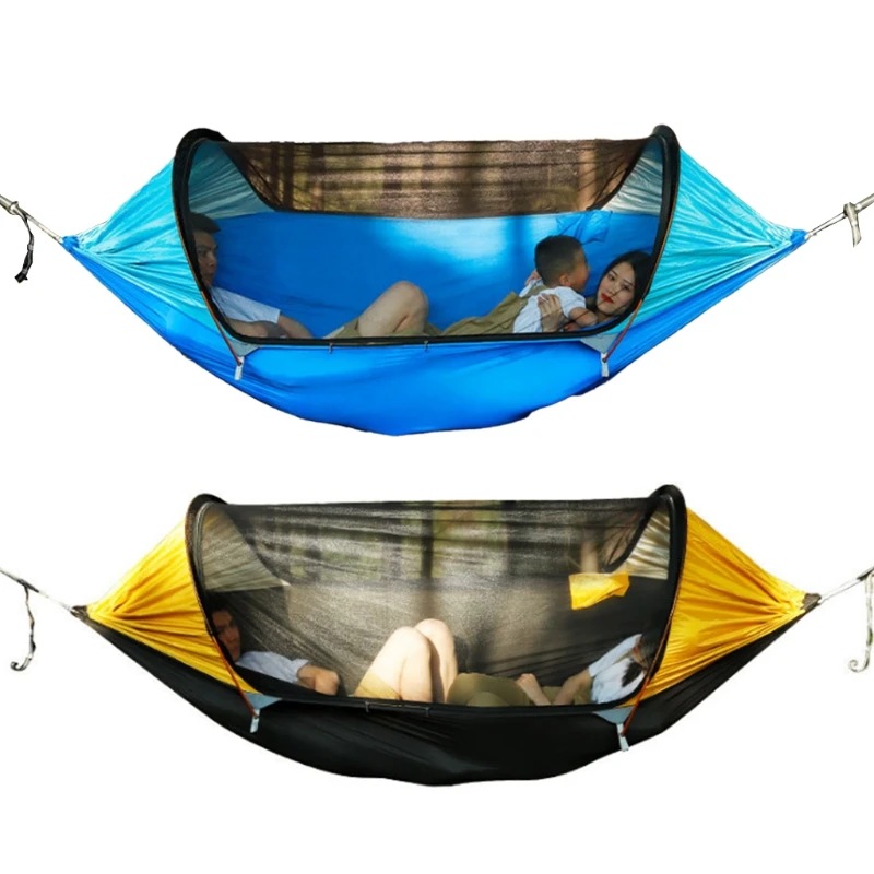 

Hammock with Bug Net Easy to Set up Double Person Travel Outdoor Portable New item