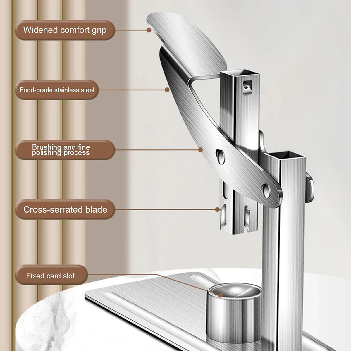 Зажим для каштана из нержавеющей стали открывалка рта пресс зажим креативный