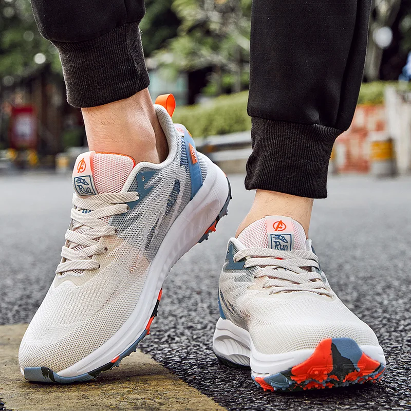 Men's Comfortable Breathable Casual Sneakers Adult Teenagers Outdoor Running Shoes Walking Shoes School Sports Shoes 39-48